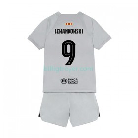 Billige Fotballdrakter FC Barcelona Lewandowski 9 Barn Tredjedraktsett 2022/23 Kortermet